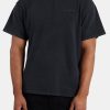 T-Shirts & Vests | cernucci T-Shirts & Vests Cernucci Embroidered Acid Wash T-Shirt - Charcoal