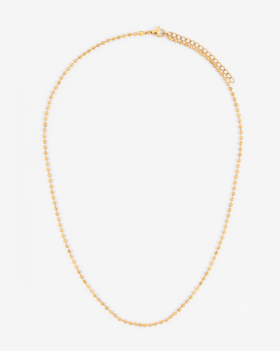 Chains | JWL-CHN Chains 2.5Mm Bead Chain - Gold