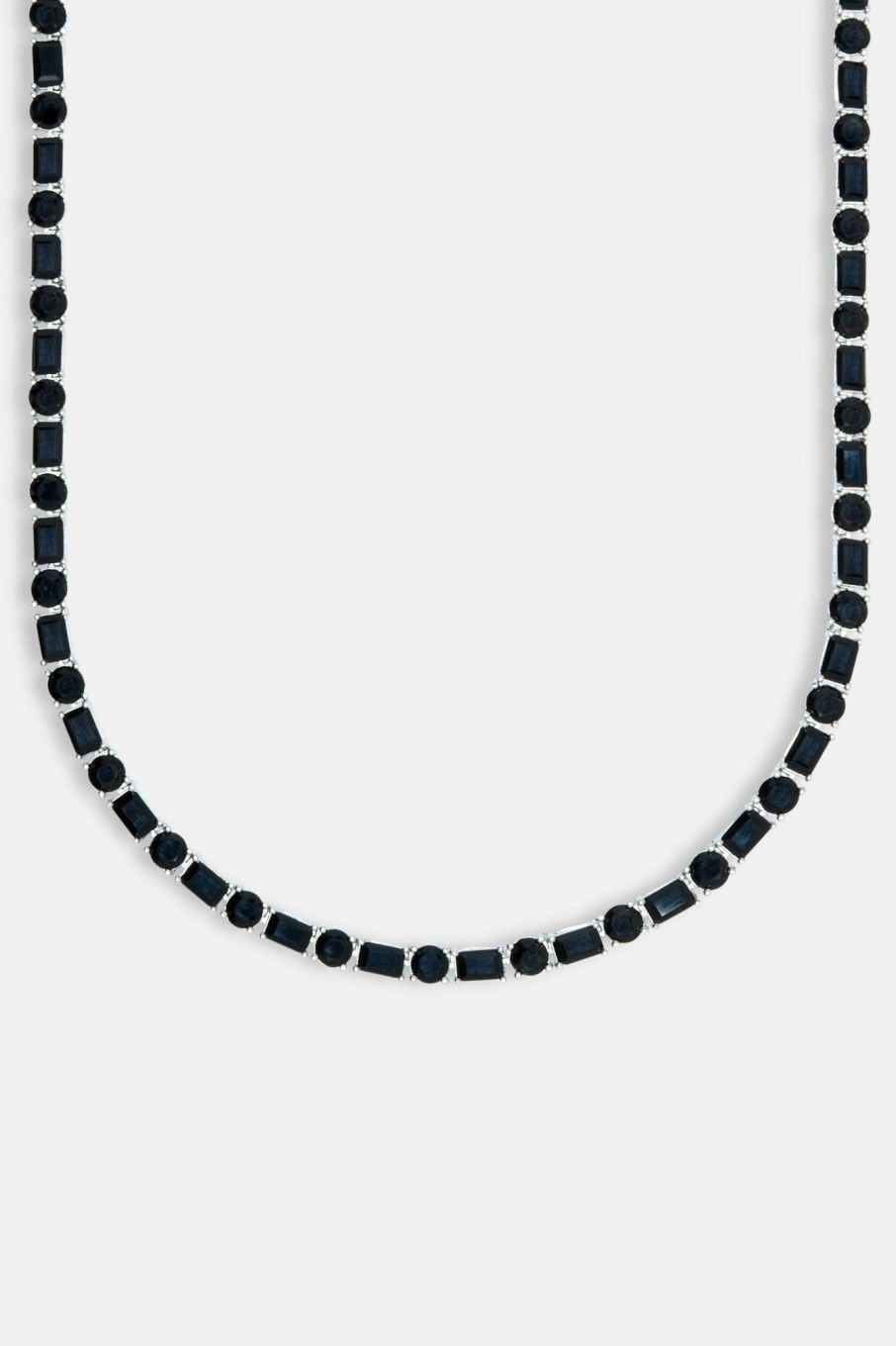 Chains | cernucci Chains Round U0026 Rectangular Tennis Chain - Black