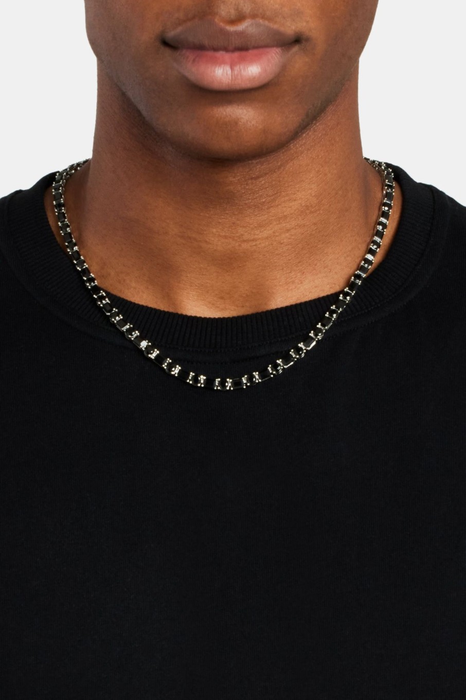 Chains | cernucci Chains Round U0026 Rectangular Tennis Chain - Black