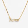 Necklaces | JWL-NECK Necklaces Iced Aries Zodiac Necklace - Gold