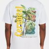 T-Shirts & Vests | cernucci T-Shirts & Vests Cernucci Palm Collection Graphic T-Shirt - White