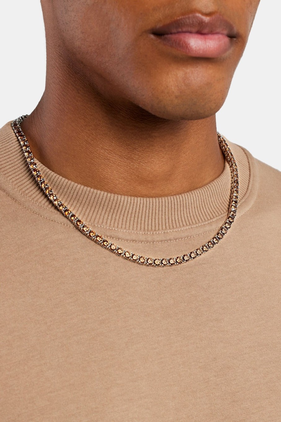 Chains | cernucci Chains 5Mm Tennis Chain - Coffee