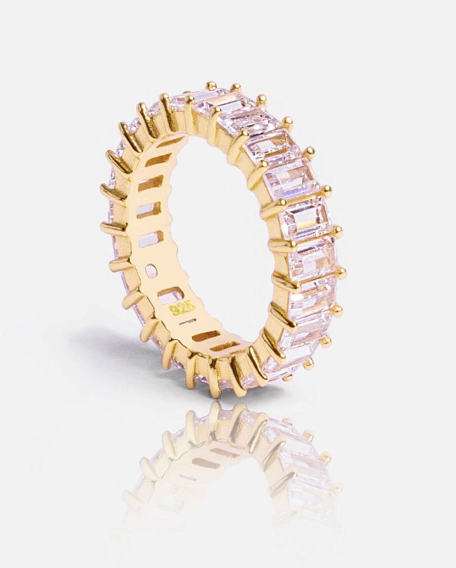 Rings | cernucci Rings Baguette Ring - Gold