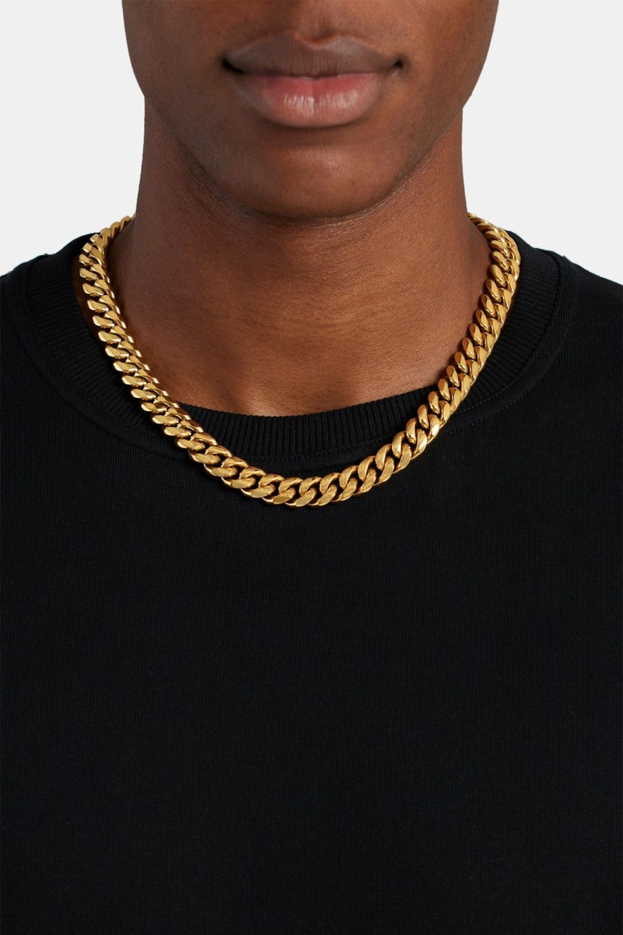 Cernucci X Phil Foden | cernucci Cernucci X Phil Foden 12Mm Miami Cuban Link Chain - Gold