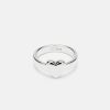 Rings | JWL-RNG Rings Polished Heart Ring - White