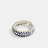 Rings | cernucci Rings Baguette Band Ring - Cobalt