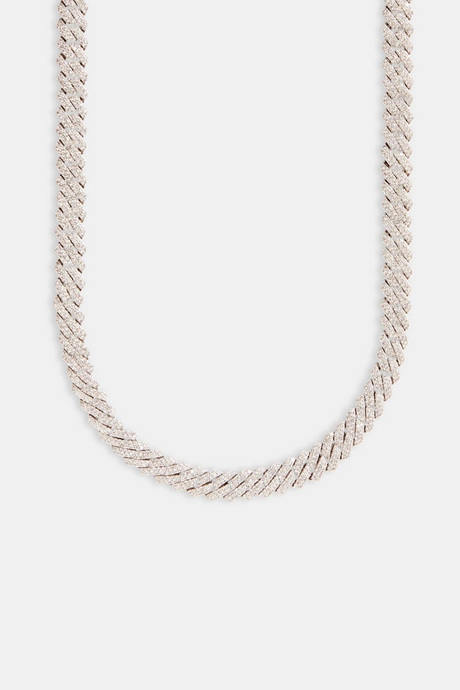 Iced Jewellery | JWL-CHN Iced Jewellery 10Mm Iced Prong Link Chain