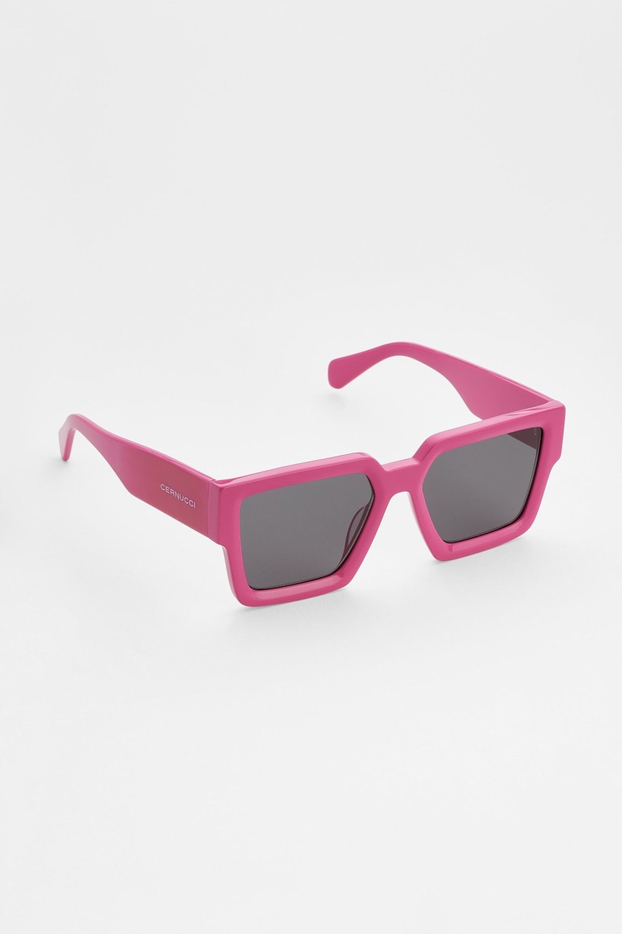 Accessories | CLO-ACC Accessories Oversized Thick Frame Acetate Sunglasses - Hot Pink