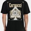 T-Shirts & Vests | cernucci T-Shirts & Vests Washed Cernucci Spade Playing Card T-Shirt - Black