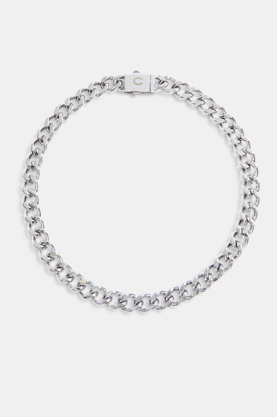 Chokers | JWL-CHN Chokers 10Mm Polished Cuban Link Choker