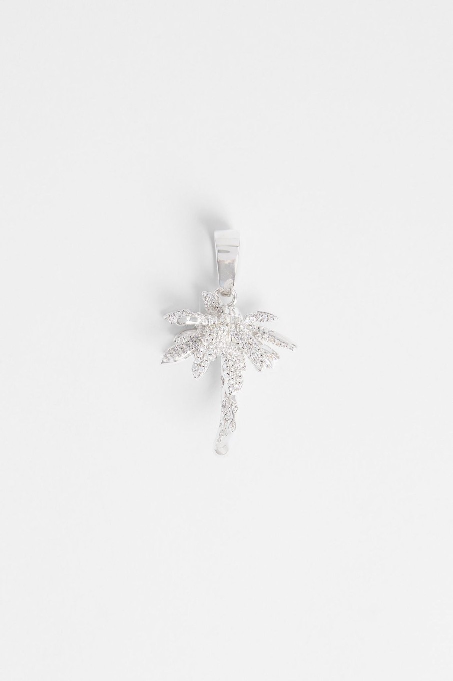 Pendants | cernucci Pendants Iced Cz Palm Tree Pendant