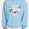 Hoodies & Sweatshirts | cernucci Hoodies & Sweatshirts Cherub Graphic Hoodie - Light Blue