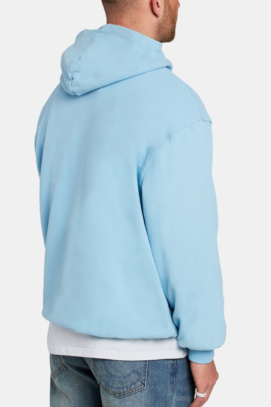 Hoodies & Sweatshirts | cernucci Hoodies & Sweatshirts Cherub Graphic Hoodie - Light Blue