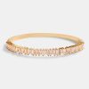 Iced Jewellery | JWL-BRA Iced Jewellery Gold Plated 4Mm Triangle Cz Bangle