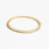 Bracelets & Bangles | JWL-BRA Bracelets & Bangles Baguette Bangle - Gold