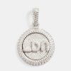 Custom Jewellery | JWL-CUST Custom Jewellery Iced Spinning Custom Pendant