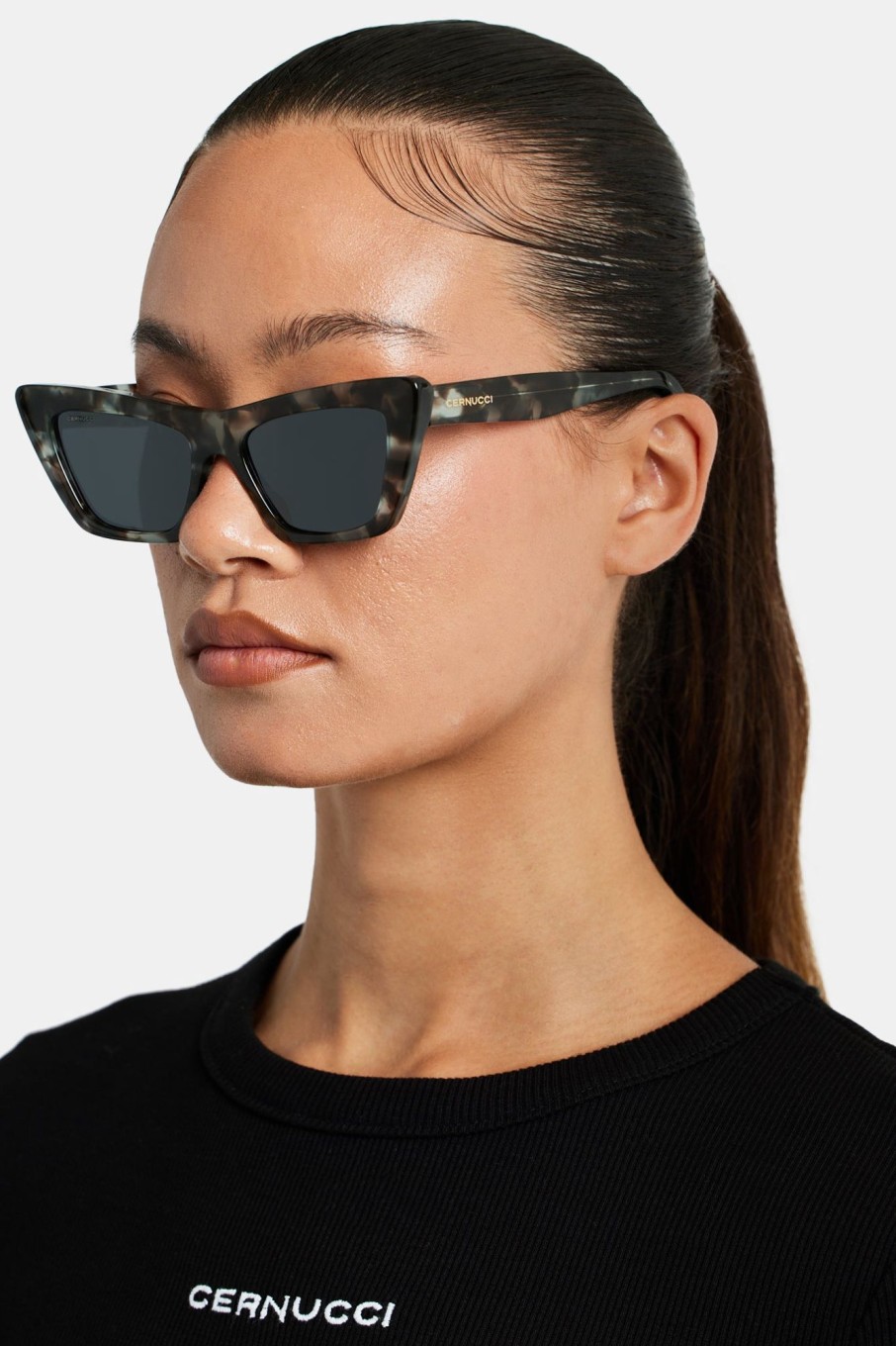 Accessories | CLO-ACC Accessories Square Cat Eye Acetate Frame Sunglasses - Multi