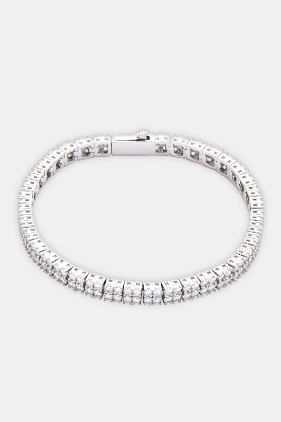 Bracelets & Bangles | cernucci Bracelets & Bangles Iced Double Row Tennis Bracelet