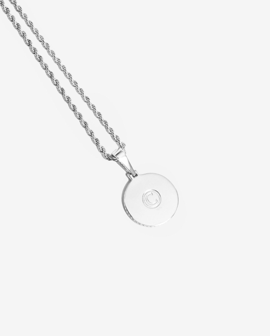 Cernucci X Phil Foden | cernucci Cernucci X Phil Foden 925 Iced Compass Pendant