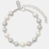 Pearl Necklaces & Bracelets | cernucci Pearl Necklaces & Bracelets Freshwater Pearl Ice Ball Bracelet - White