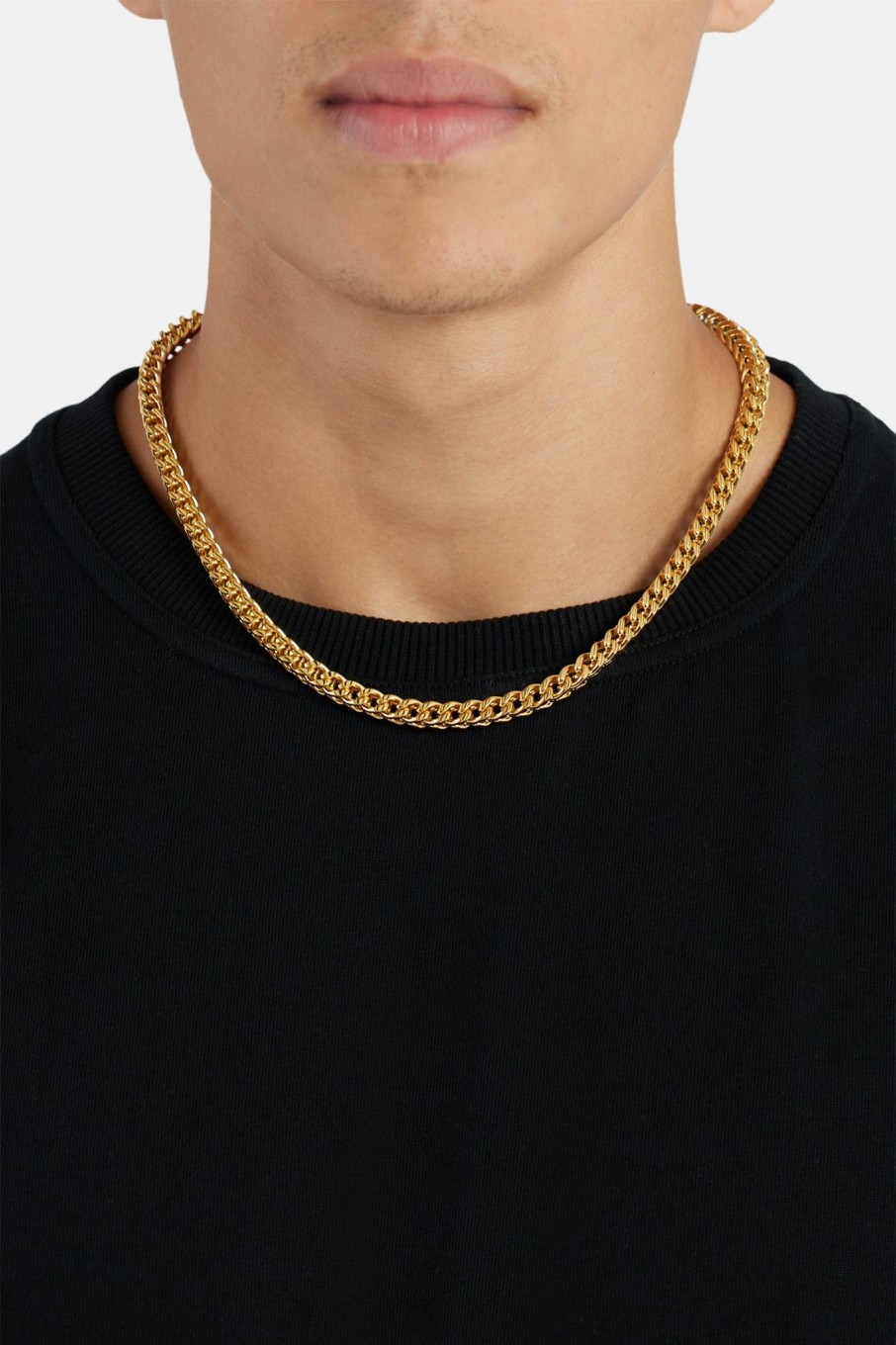 Chains | JWL-CHN Chains 6Mm Franco Adjustable Chain - Gold