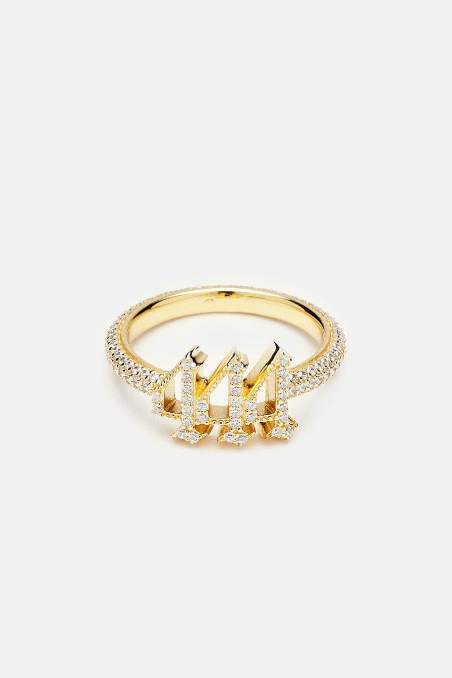 Rings | JWL-RNG Rings 925 Iced Cz 444 Ring - Gold