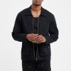 Outerwear | cernucci Outerwear Cernucci Cargo Harrington Jacket - Black