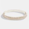 Bracelets & Bangles | cernucci Bracelets & Bangles 8Mm Iced Cz Pave Bangle