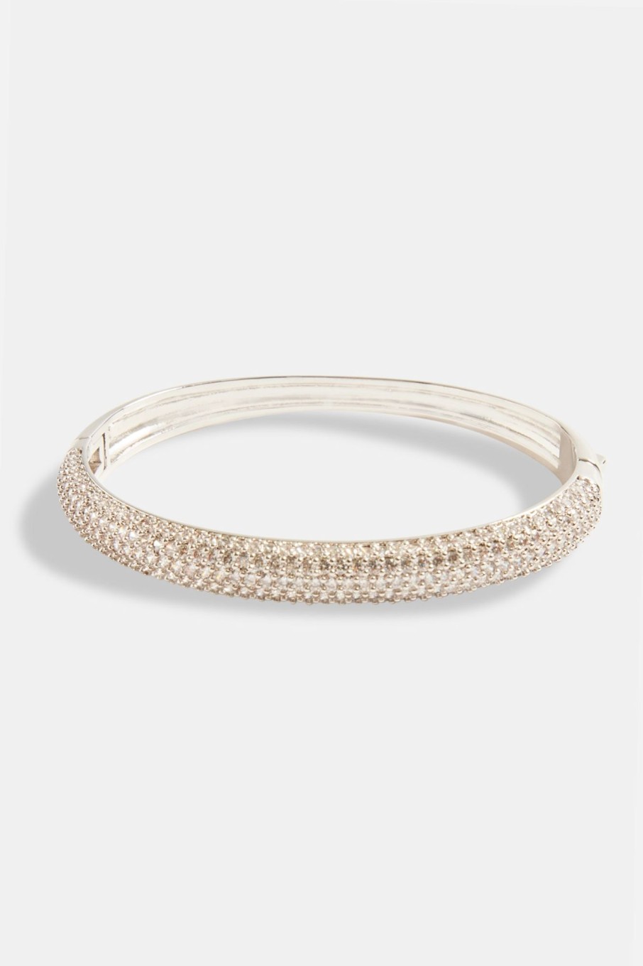 Bracelets & Bangles | cernucci Bracelets & Bangles 8Mm Iced Cz Pave Bangle