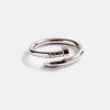 925 Sterling Silver | cernucci 925 Sterling Silver 3Mm Polished Twist Ring