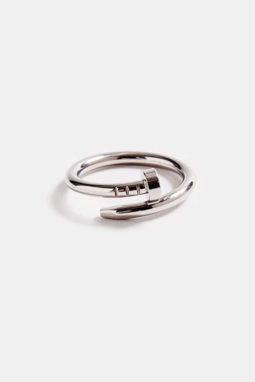 925 Sterling Silver | cernucci 925 Sterling Silver 3Mm Polished Twist Ring