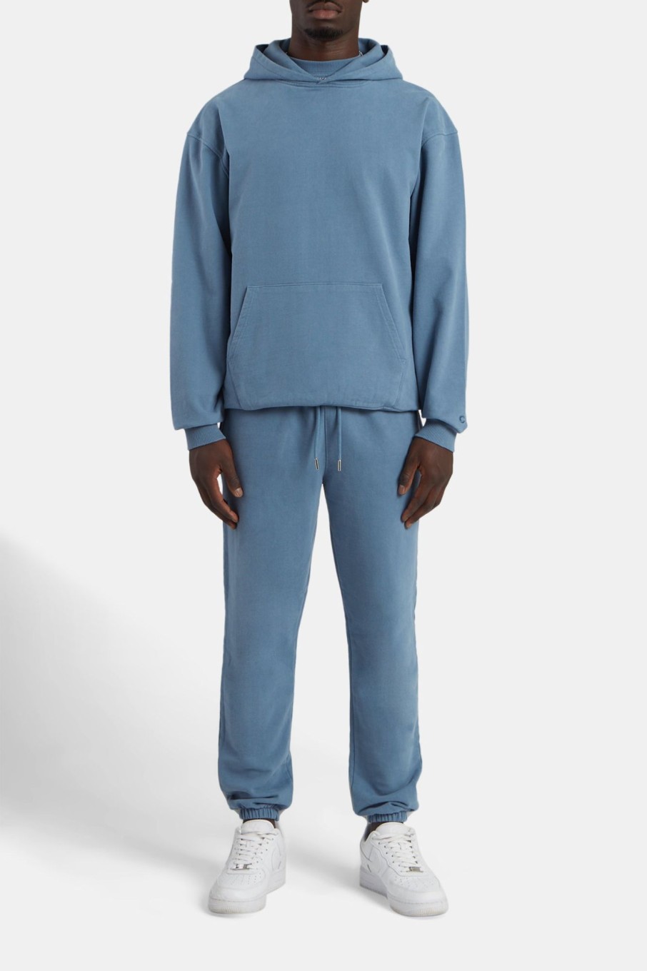 Hoodies & Sweatshirts | cernucci Hoodies & Sweatshirts Oversized Hoodie - Steel Blue