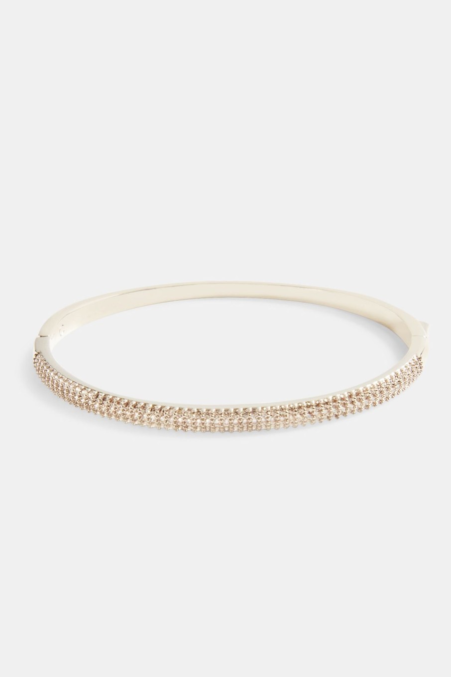 Bracelets & Bangles | cernucci Bracelets & Bangles 4Mm Iced Cz Pave Band Bangle