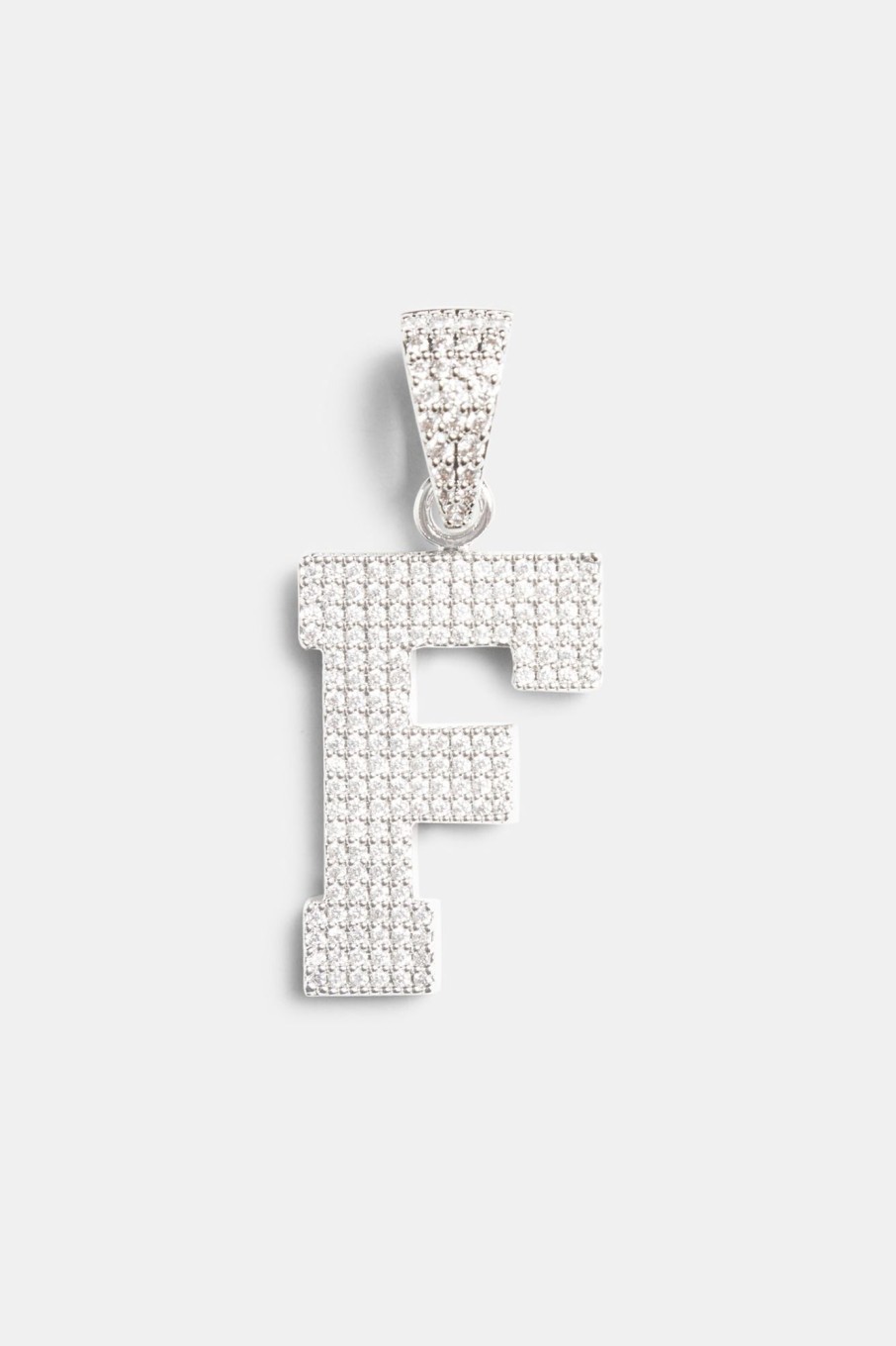 Pendants | cernucci Pendants Iced F Pendant