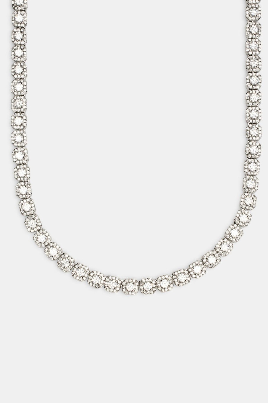 Iced Jewellery | JWL-CHN Iced Jewellery 7Mm Clustered Tennis Chain