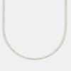 Iced Jewellery | JWL-CHN Iced Jewellery Womens 2.5Mm Micro Tennis Choker