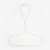 Body Jewellery | JWL-BODY Body Jewellery Joined Body Chain - Gold