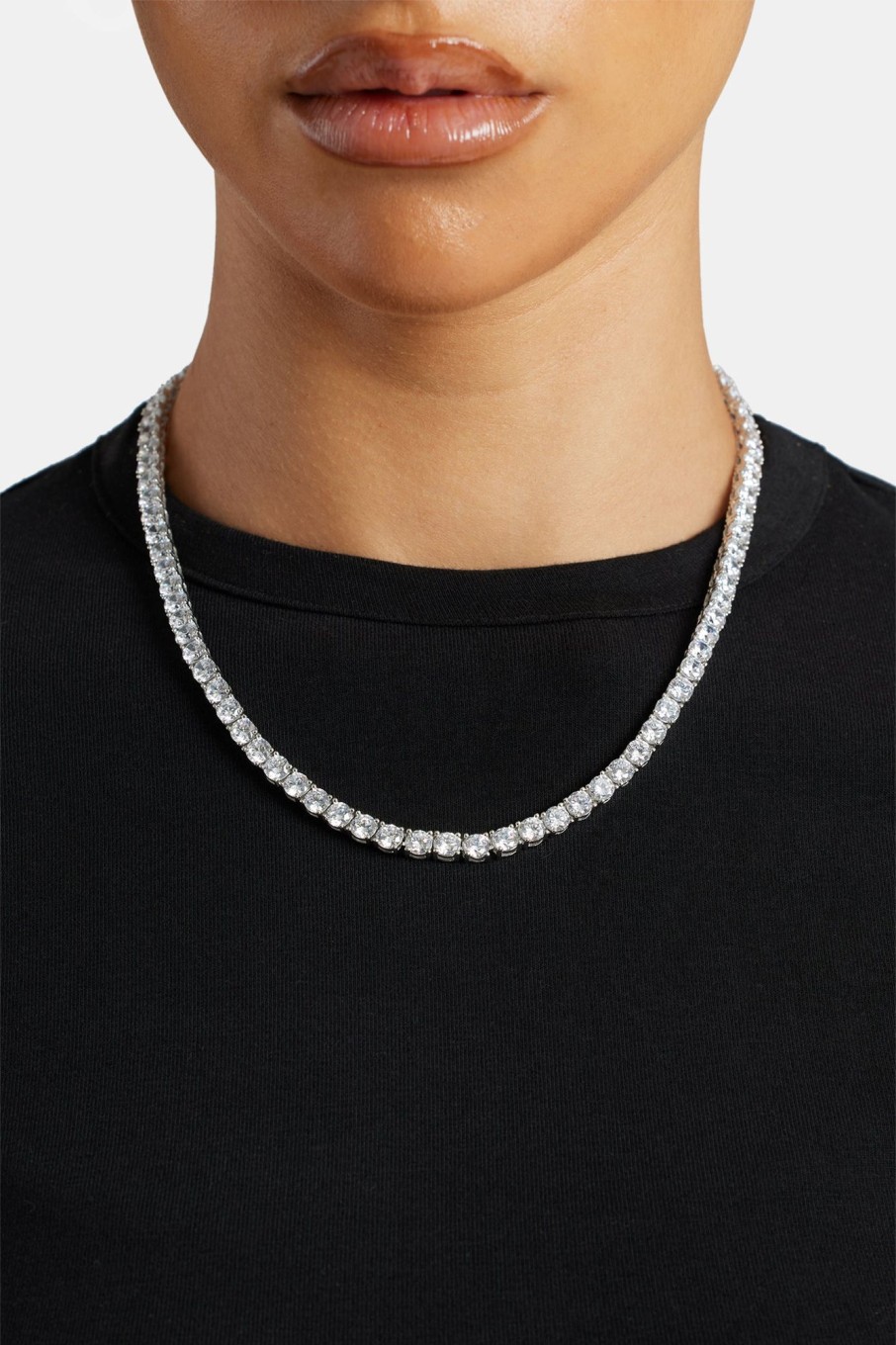 Iced Jewellery | JWL-CHN Iced Jewellery Womens 5Mm Tennis Chain