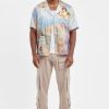 Shirts | CLO-TOP-SHIR Shirts Cherub Printed Satin Shirt - Multi