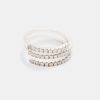 Rings | cernucci Rings 925 10Mm Iced Cz Twist Ring