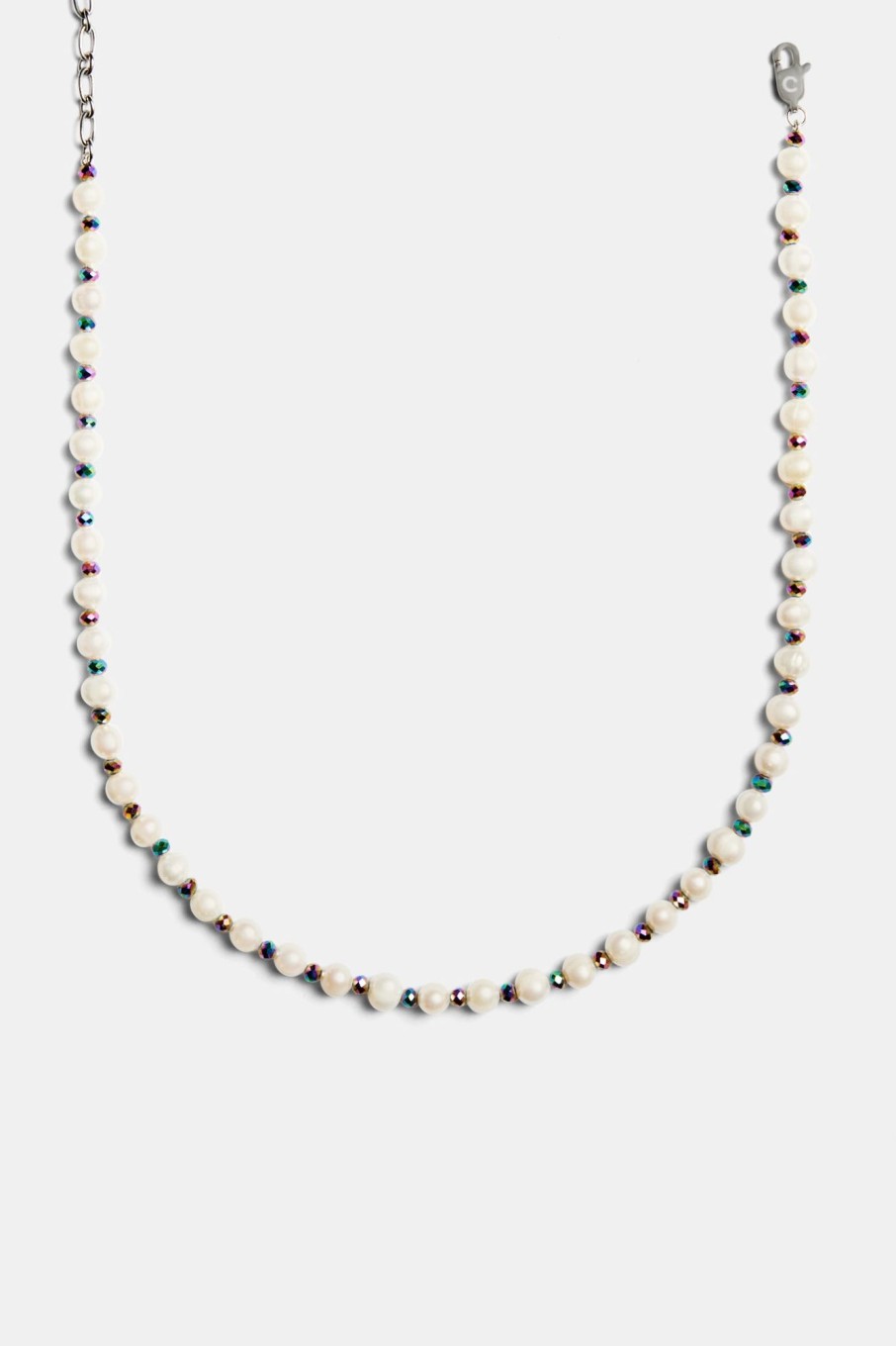 Pearls | JWL-NECK-PRL Pearls Oil Slick Bead U0026 Freshwater Pearl Necklace