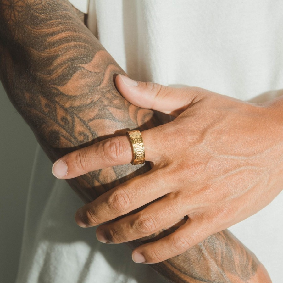 Rings | cernucci Rings Loyal To The Vision Ring - Gold