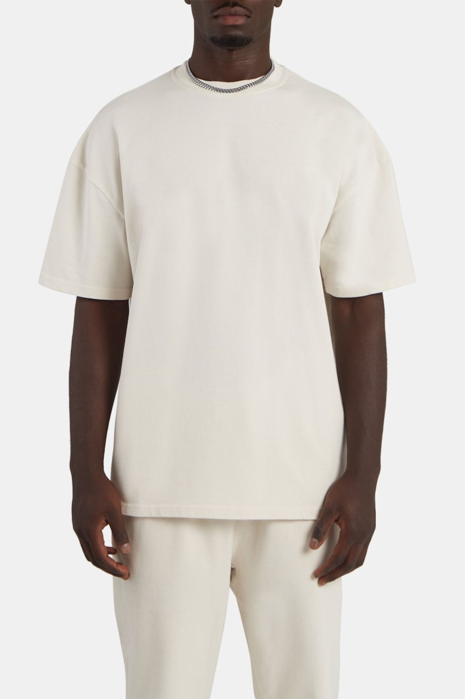 T-Shirts & Vests | cernucci T-Shirts & Vests Oversized T-Shirt - Oat