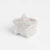 Rings | cernucci Rings Iced Star Ring