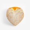 Rings | cernucci Rings Heart Ring - Gold