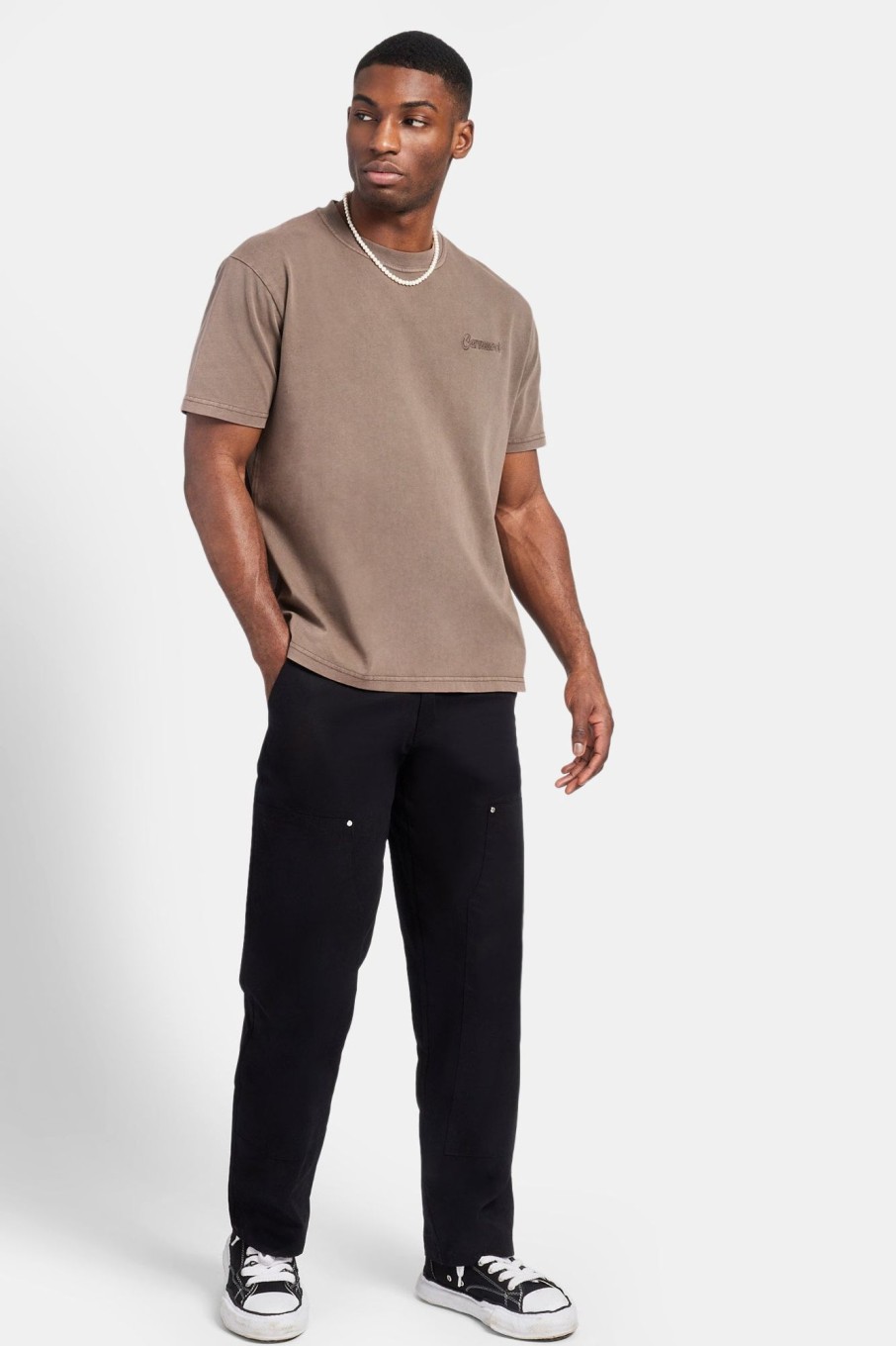 Trousers & Joggers | CLO-BOT-TRO Trousers & Joggers Relaxed Cargo Carpenter Trouser - Black