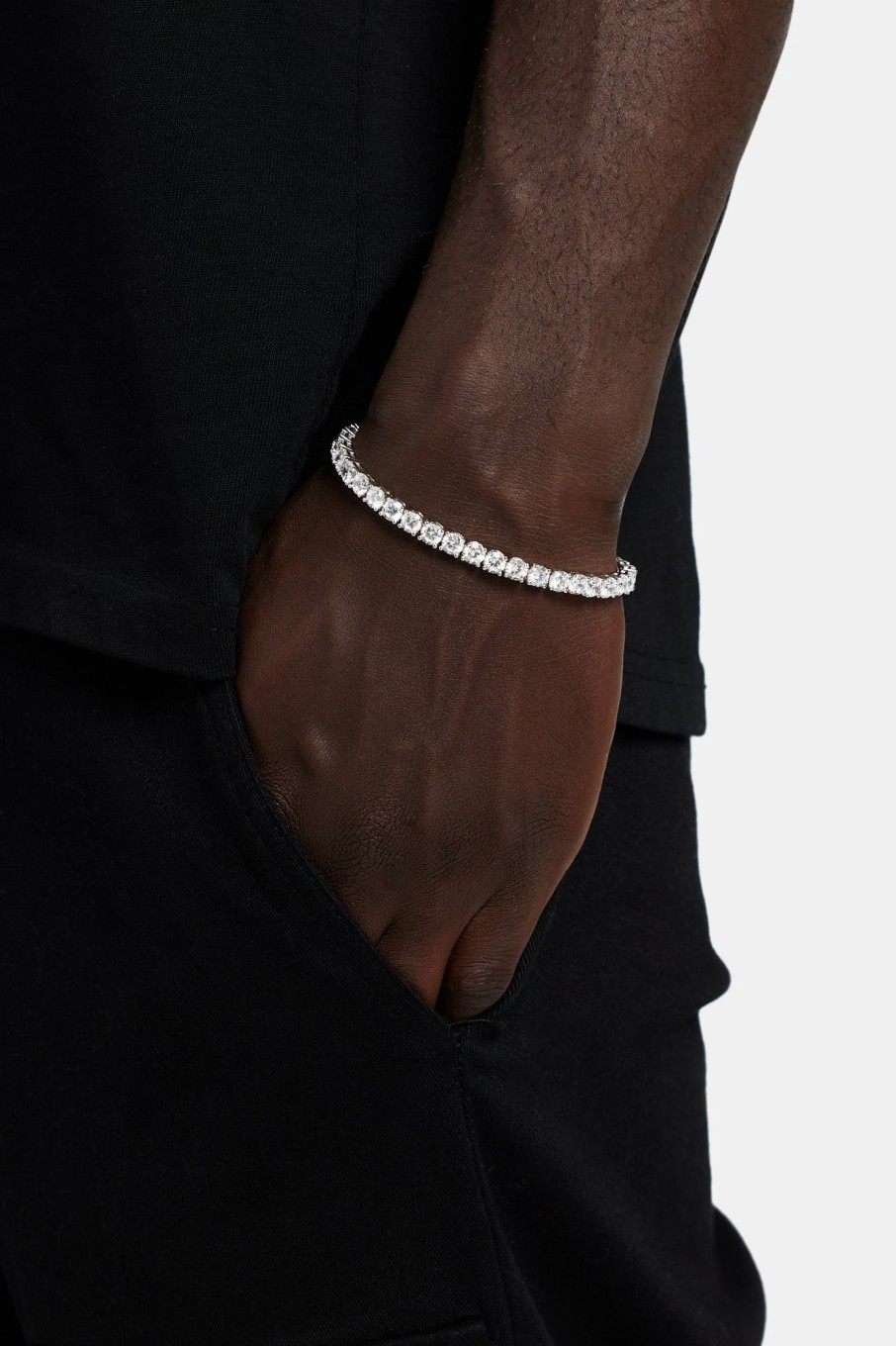 Bracelets & Bangles | JWL-BRA Bracelets & Bangles 5Mm Tennis Bracelet