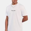 T-Shirts & Vests | cernucci T-Shirts & Vests Cernucci Studios Embroidered T-Shirt - White