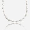 Necklaces | cernucci Necklaces 8Mm Keshi Freshwater Pearl Necklace